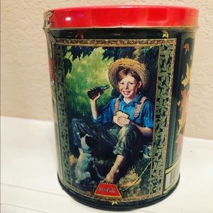 NORMAN ROCKWELL BAREFOOT BOY COCA COLA JIGSAW PUZZLE IN TIN - 200 PCS SEALED